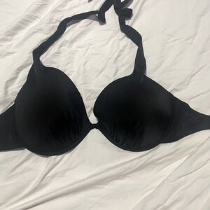 Black Padded Bikini Top 32I cup